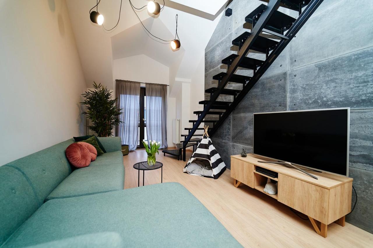 Loft Apartment Suwałki Buitenkant foto